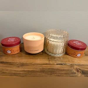 Assorted small candle bundle
